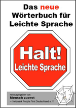  Cover vom Buch Das neue Wörterbuch für Leichte Sprache.